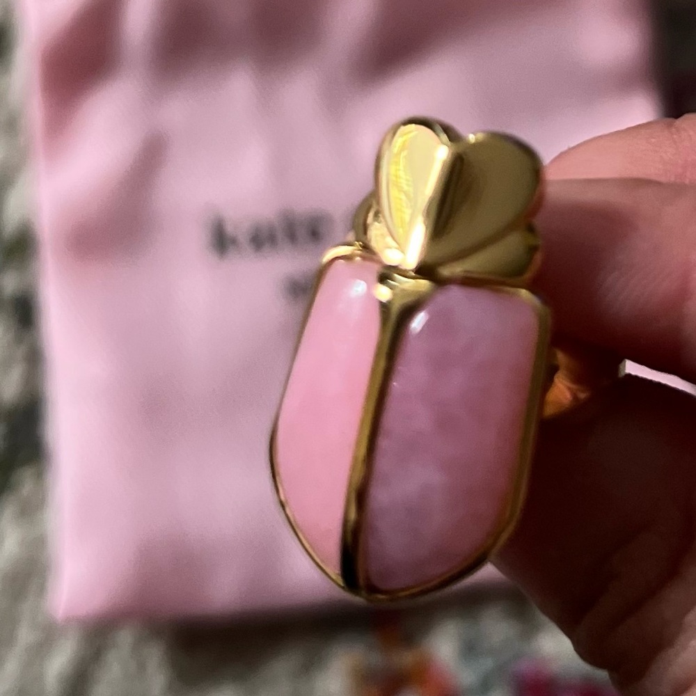 Pink Kate Spade Ring